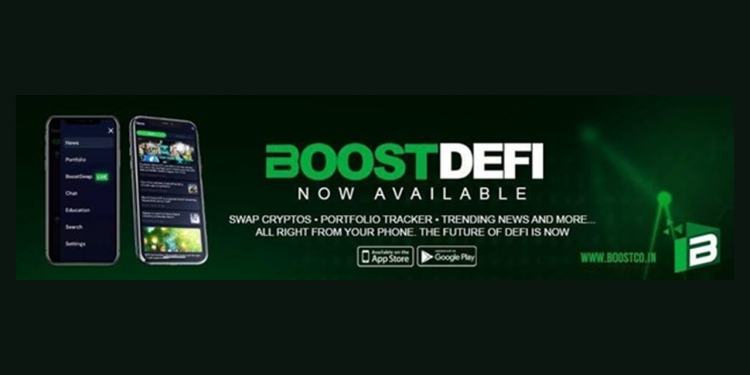 Boost – The Future of Decentralized Finance Brings New App Boost DeFi to iOS and Android Users