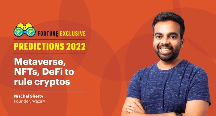 Metaverse, NFTs, DeFi to rule crypto space in 2022