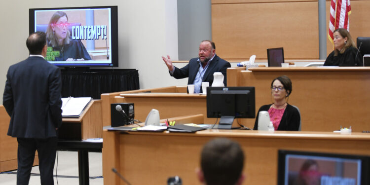 Alex Jones turns heated CT courtroom moment into cryptocurrency ad