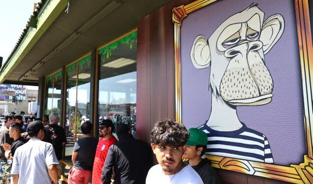 The NFT market is down by almost every metric