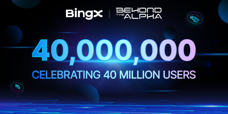 BingX Celebrates Reaching 40M Users in 2025 with Beyond the Alpha Campaign