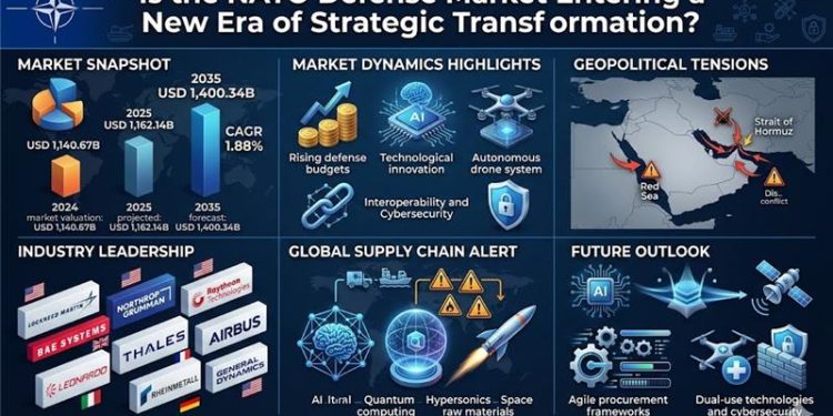 NATO Defense Market Set to Reach 1400 Billion by 2035 Amid Rising Tensions