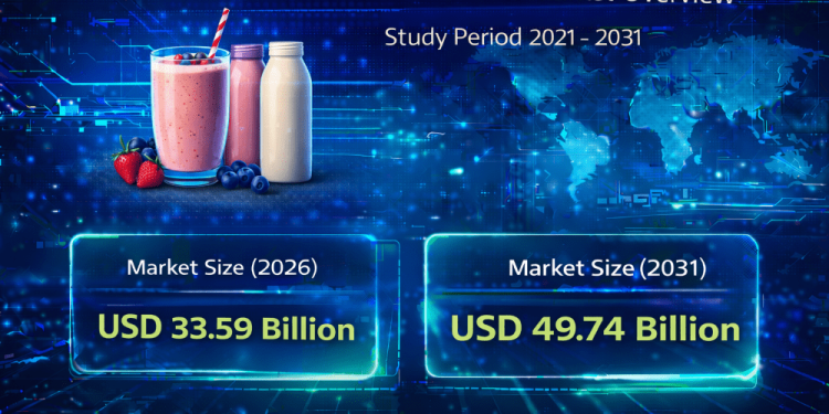 Probiotic Drinks Market Size to Reach USD 49.74 Million by 2031 with Rising Health-Conscious Trends