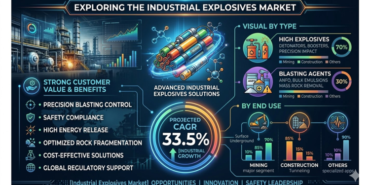 Industrial Explosives Market: A $600 Billion Opportunity by 2035 Driven by Mining Boom and Infrastructure Revolution