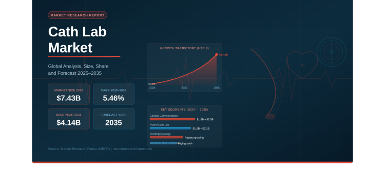 Global Cath Lab Market Projected to Reach USD 7.43 Billion by 2035