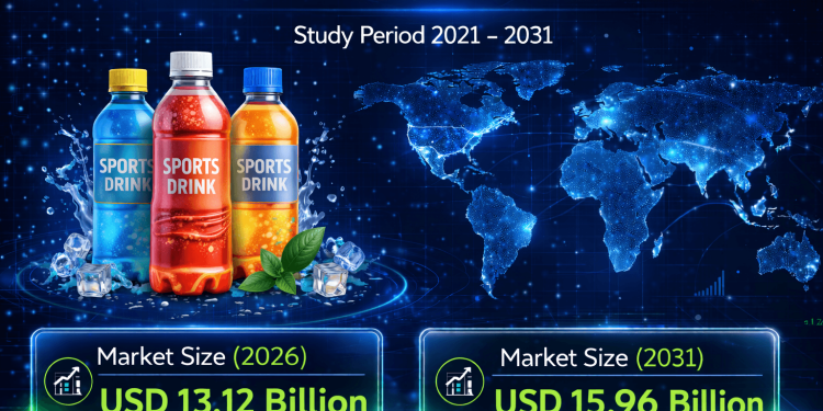 US Sports Drinks Market Size to Reach USD 15.96 Billion by 2031 with Rising Demand for Functional Hydration and Clean-Label Beverages